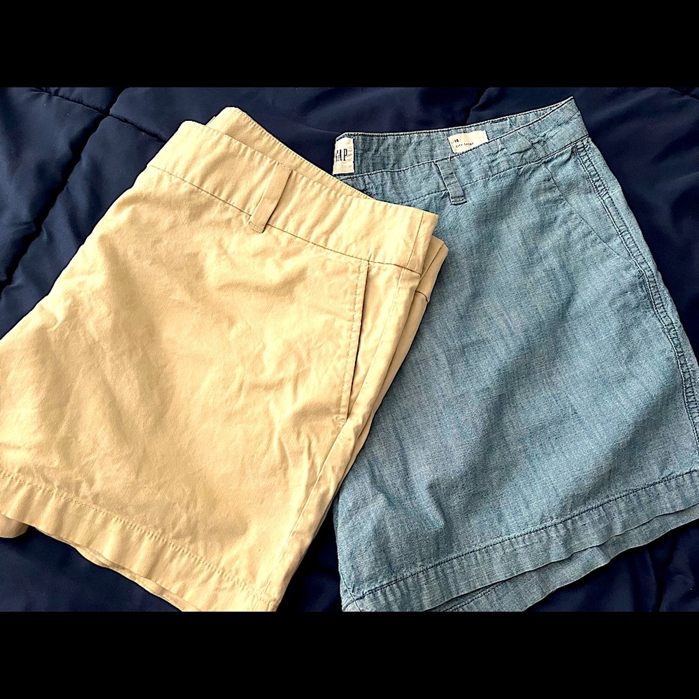 Ann Taylor Loft and Gap shorts - size 16